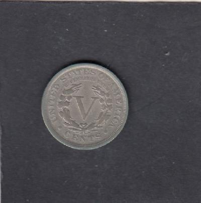 Beschrijving: 5 Cent LIBERTY